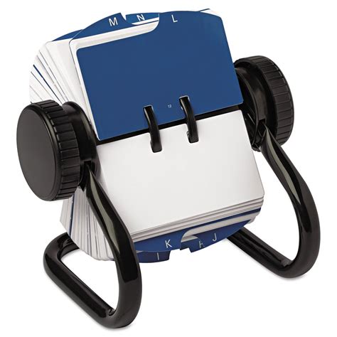 large rolodex card holder